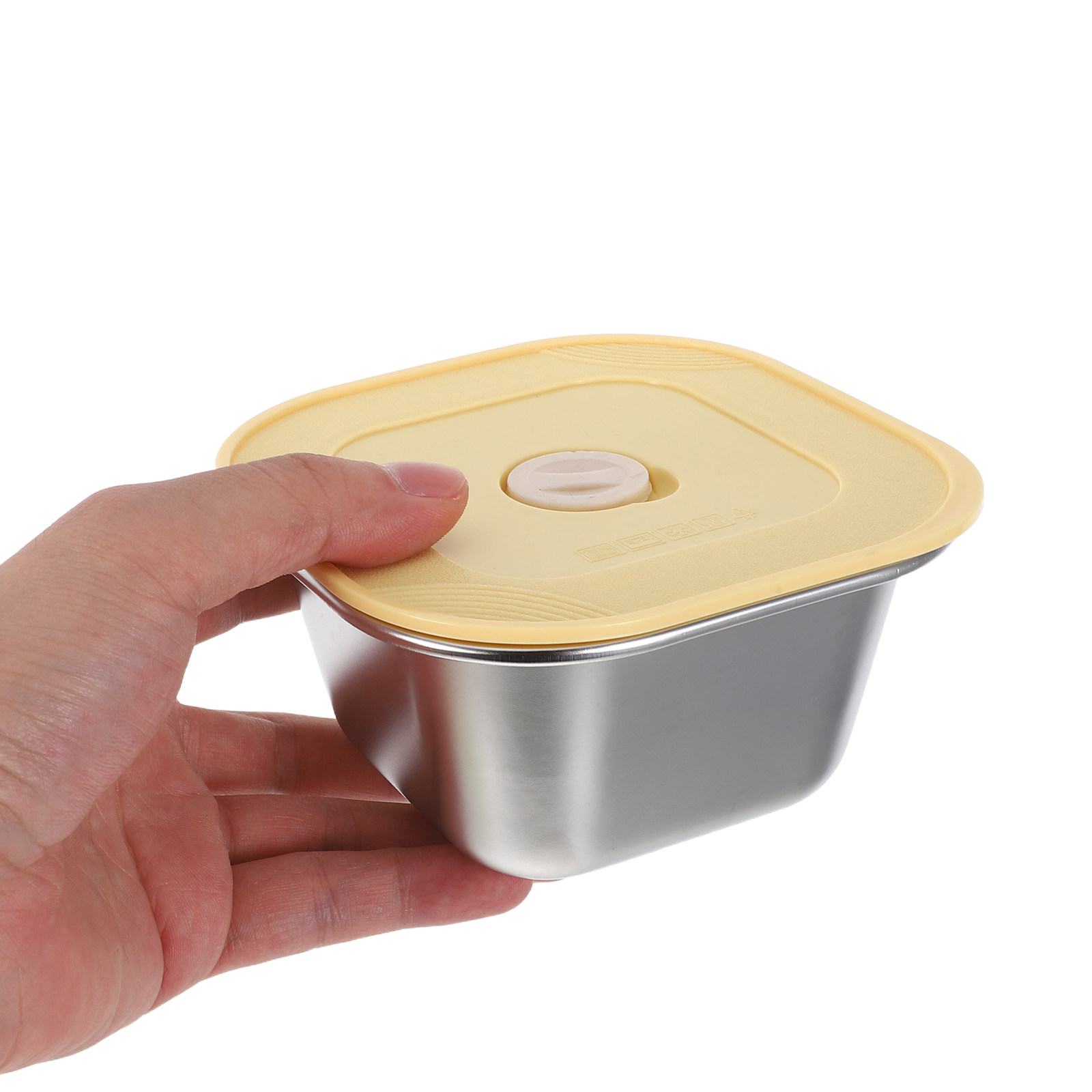 Meal Prep Container - 3 Contenitori per Snack in Acciaio