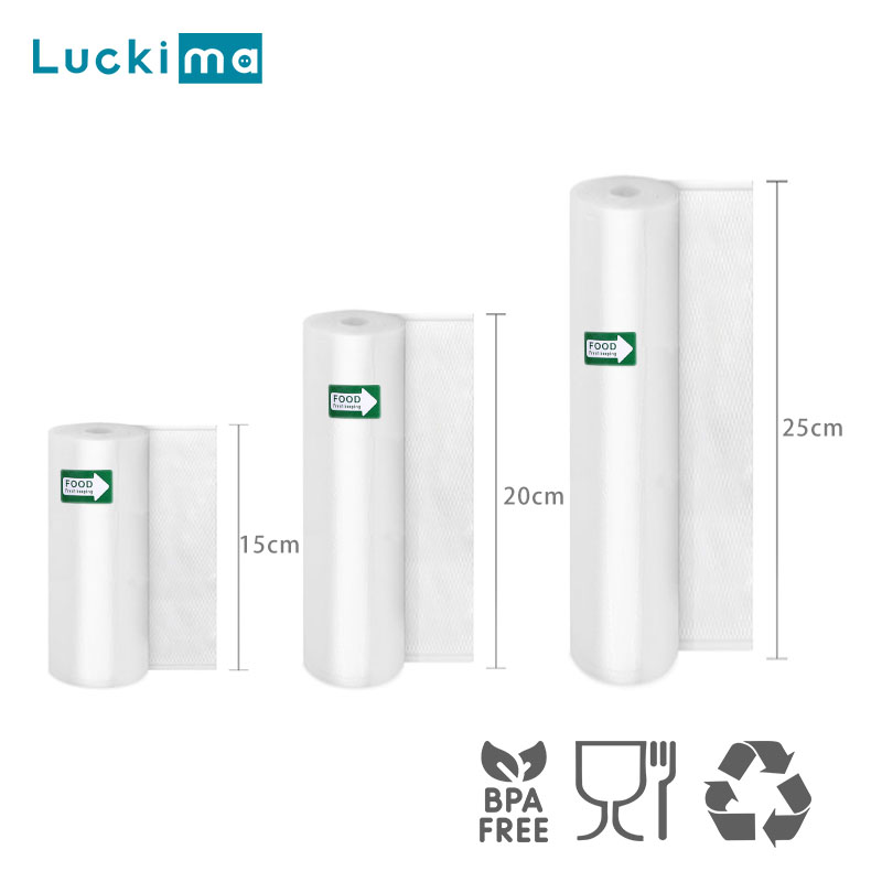Meal Prep Vacuum Seal Containers - Sacchetti sottovuoto di lunghezza personalizzata per