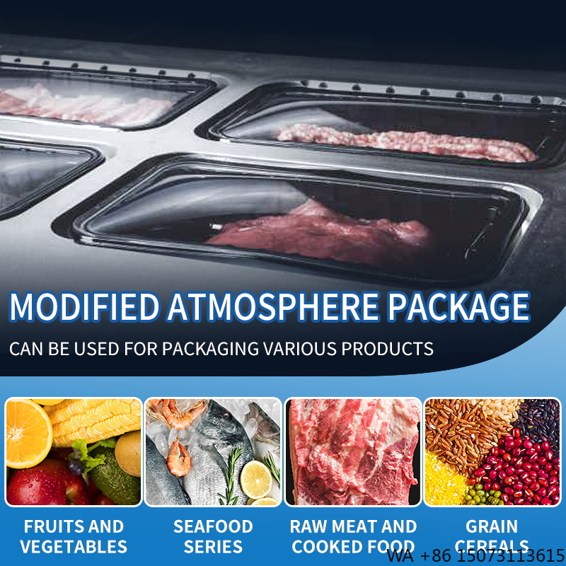 Meal Prep Seafood - Confezionamento Sottovuoto MAP Completamente Automatico per