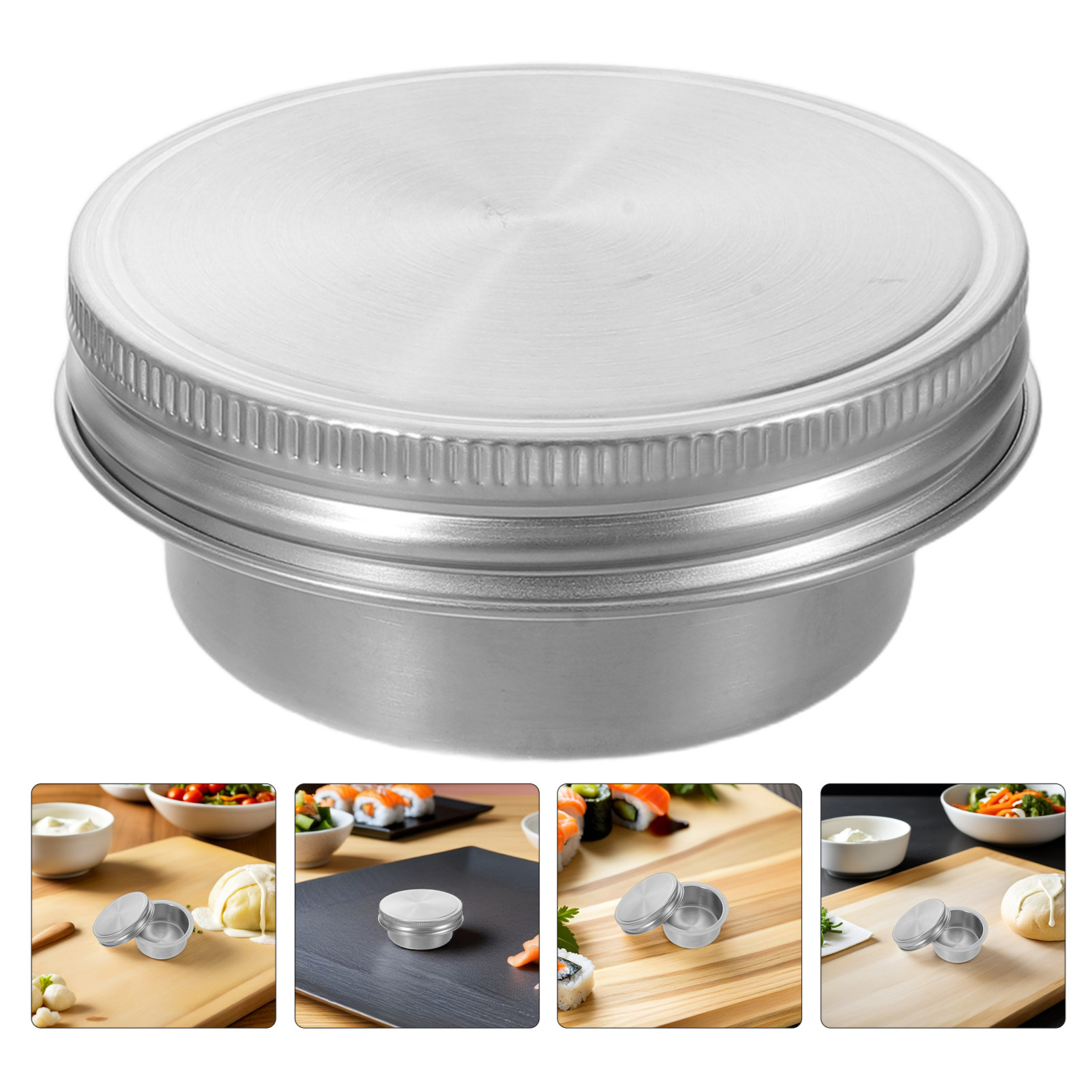Meal Prep Jar Salad - Contenitore Divisorio per Insalata con Coperchio