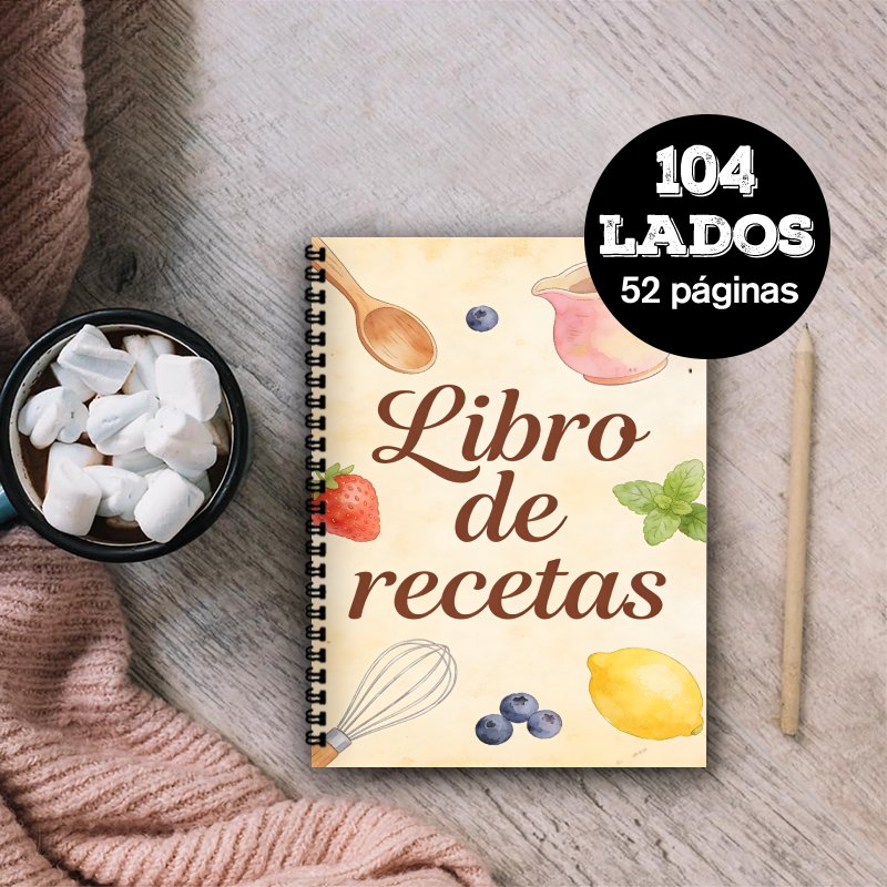 Meal Prep Recipes Healthy - Libro di Ricette in Spagnolo Formato
