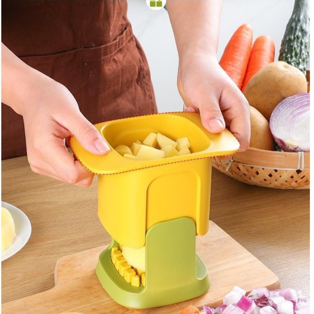 Meal Prep Potatoes - Tritatutto Multifunzione Manuale a Pressione, Affettatrice