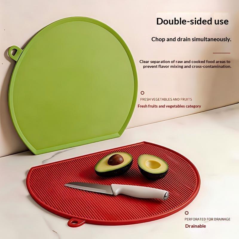 Meal Prep Format - Tagliere in TPU Antimuffa Antibatterico Semicircolare