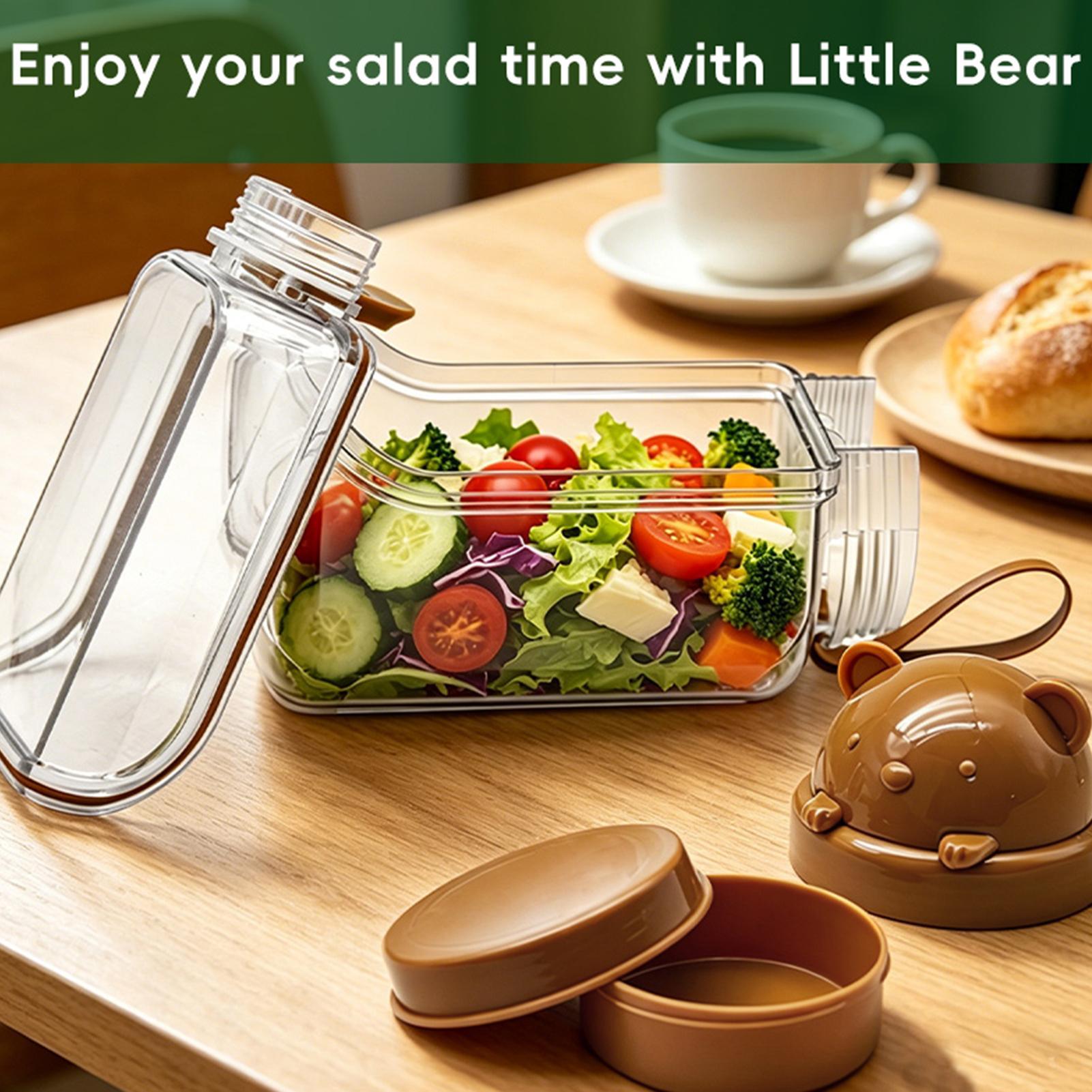 Meal Prep Jar Salad - Contenitori per la preparazione dei pasti,