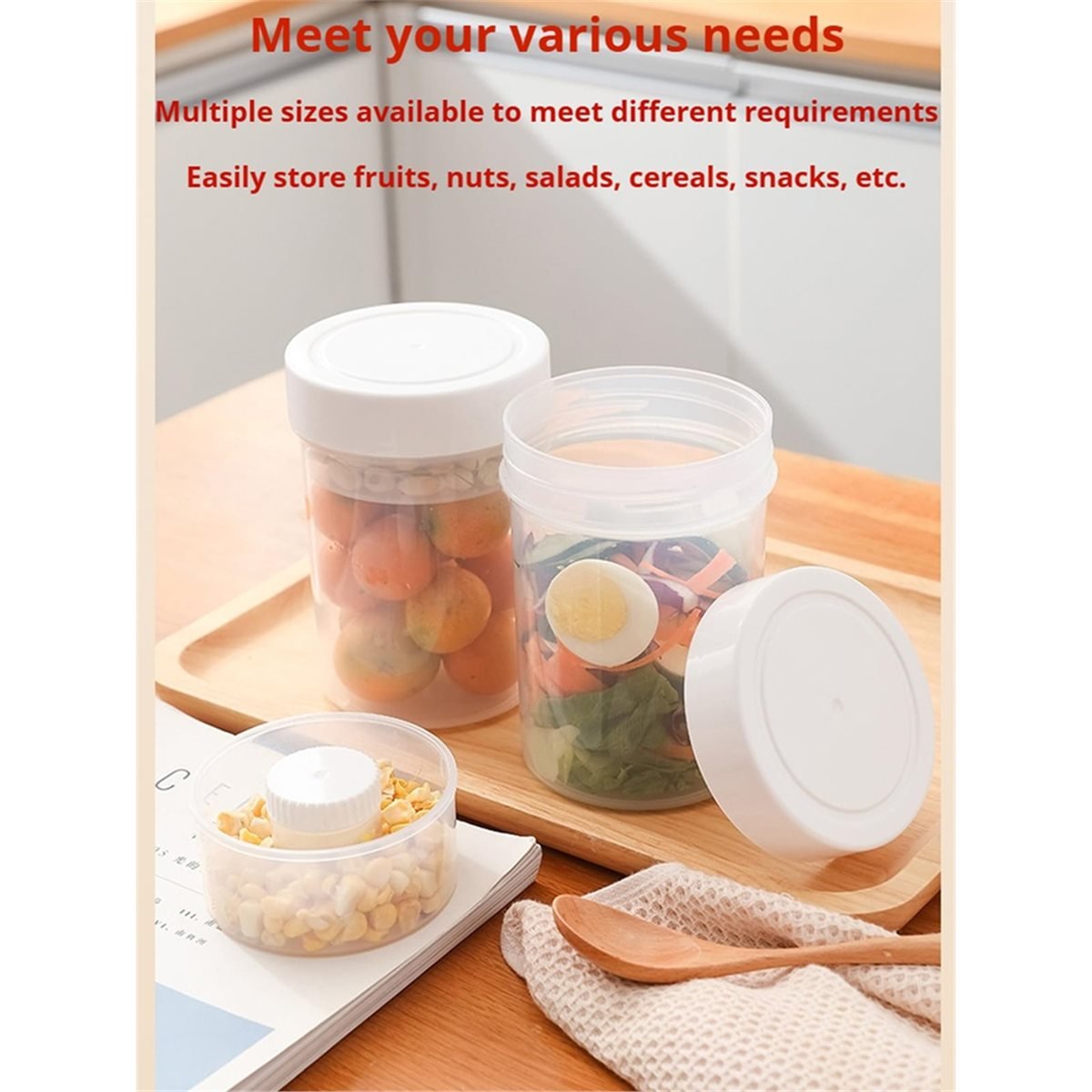 Barattoli per insalata a tenut - Meal Prep Jar Salad recensione e prezzo