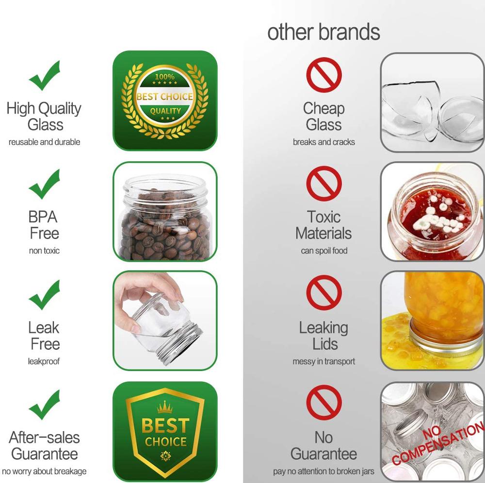 Vasetti e coperchi per murator - Meal Prep Jar Salad recensione e prezzo