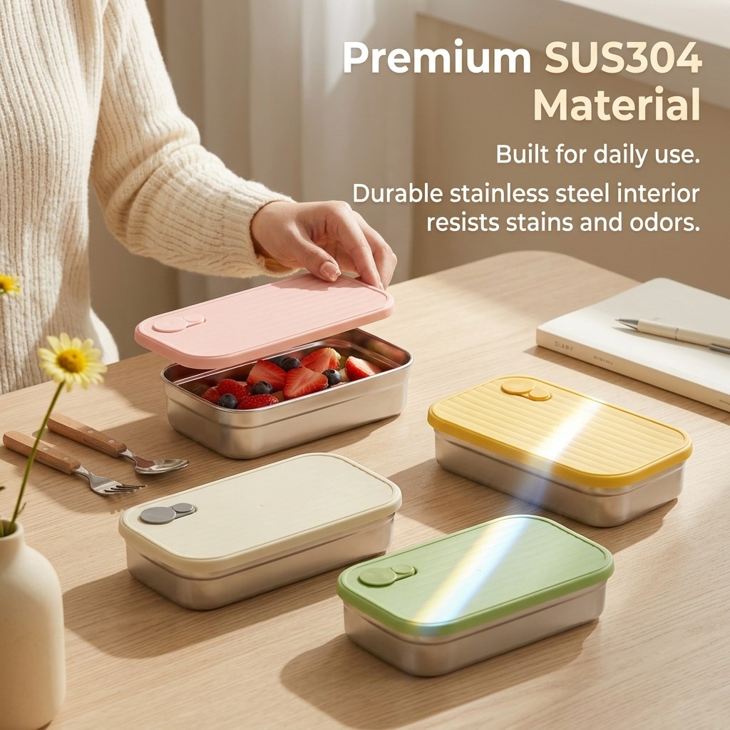 Contenitore per Pranzo in Acci - Meal Preparation recensione e prezzo