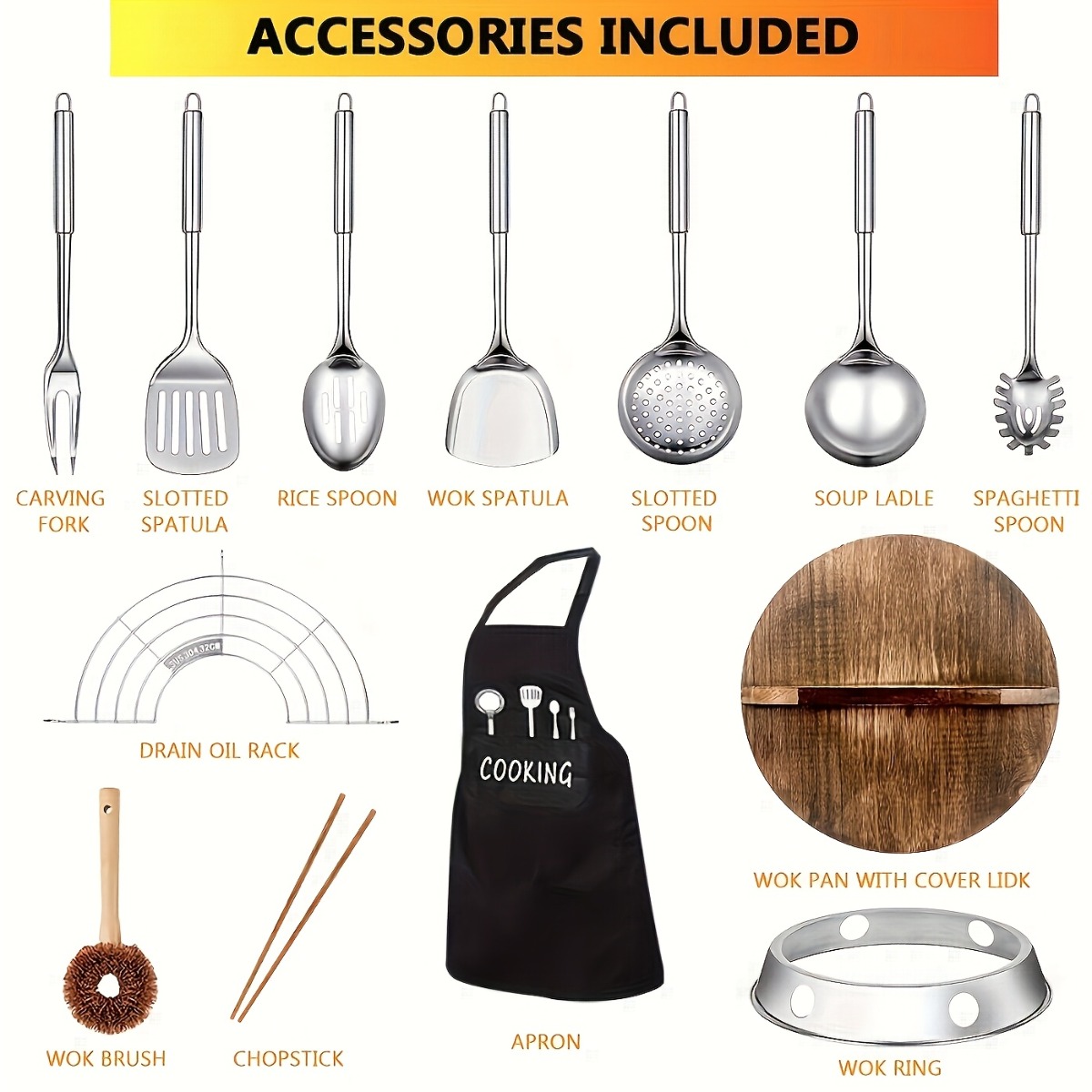 Set Wok in Ghisa da 12,6 Polli - Meal Prep Seafood recensione e prezzo