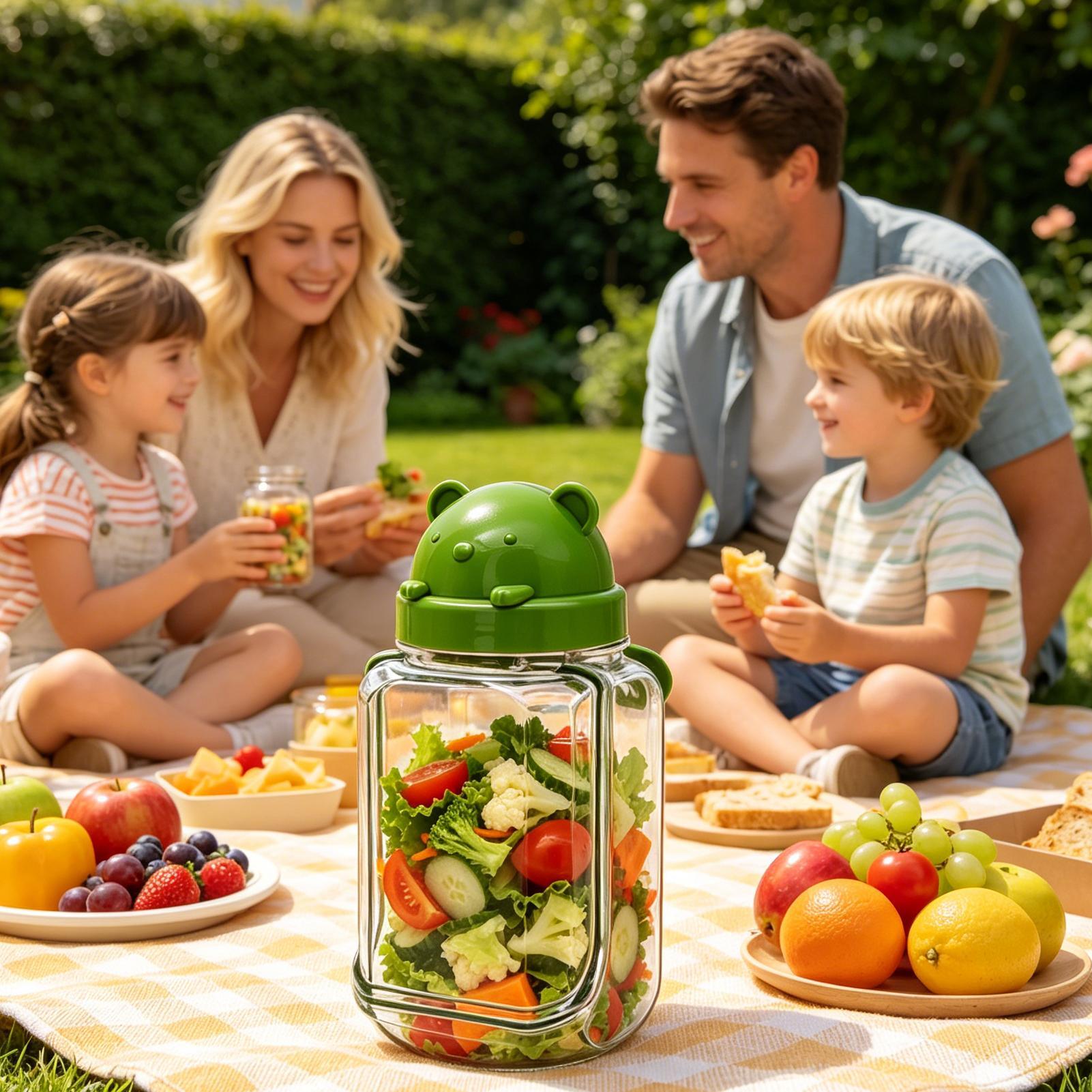 Contenitore per insalata trasp - Meal Prep Jar Salad recensione e prezzo