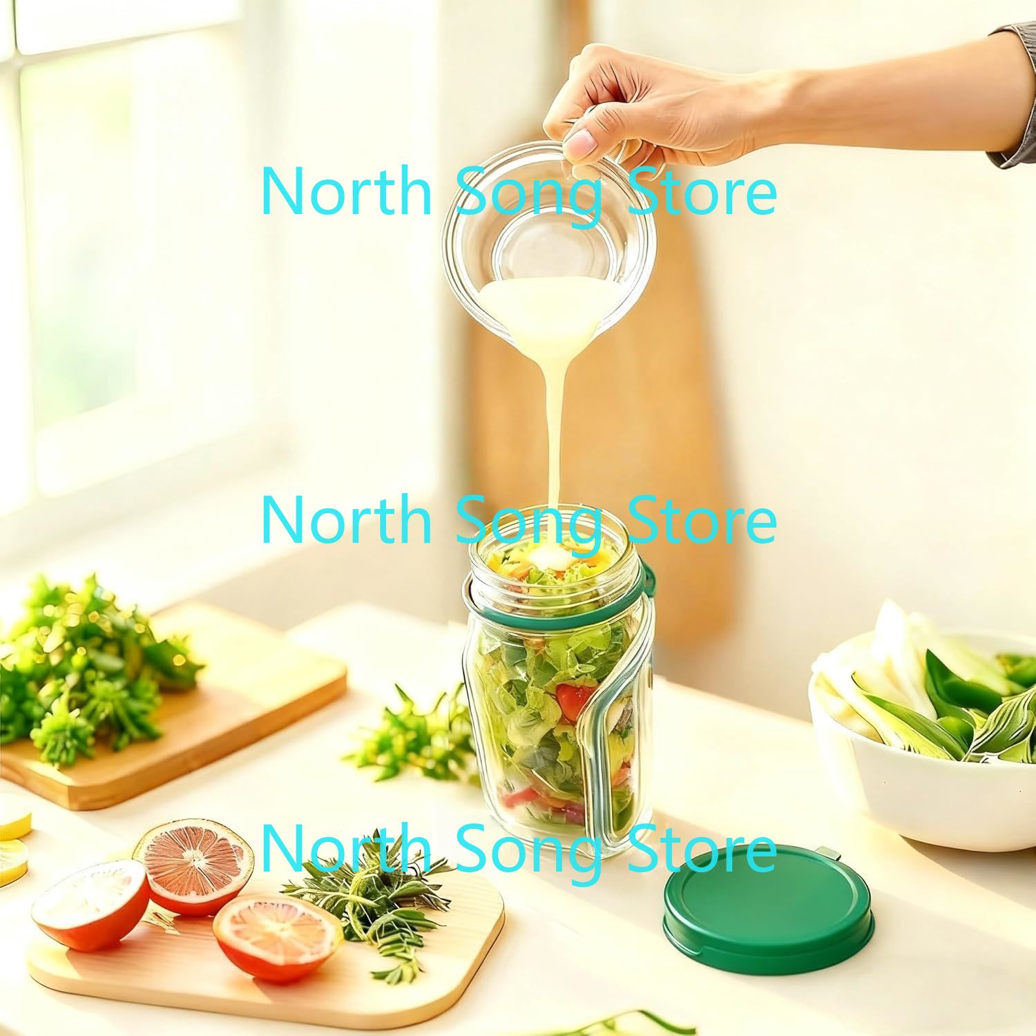 Nuovo Contenitore per Insalata - Meal Prep Jar Salad recensione e prezzo