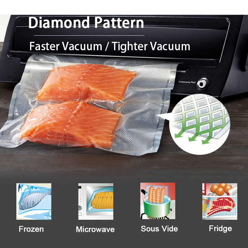 Sacchetti sottovuoto di lunghe - Meal Prep Vacuum Seal Containers recensione e prezzo