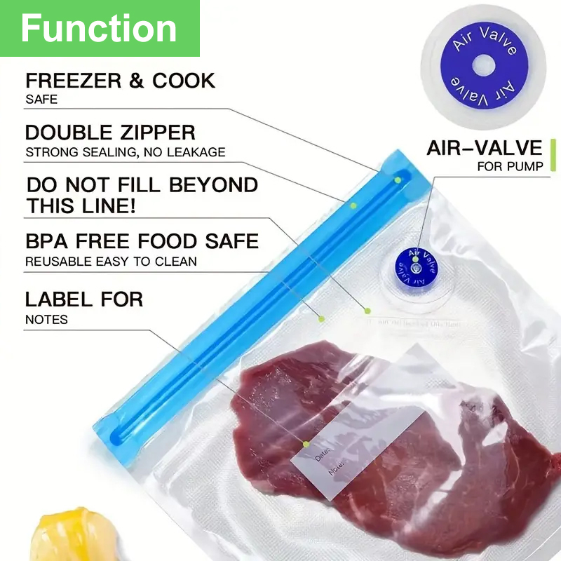 Sacchetti sottovuoto riutilizz - Meal Prep Seafood recensione e prezzo