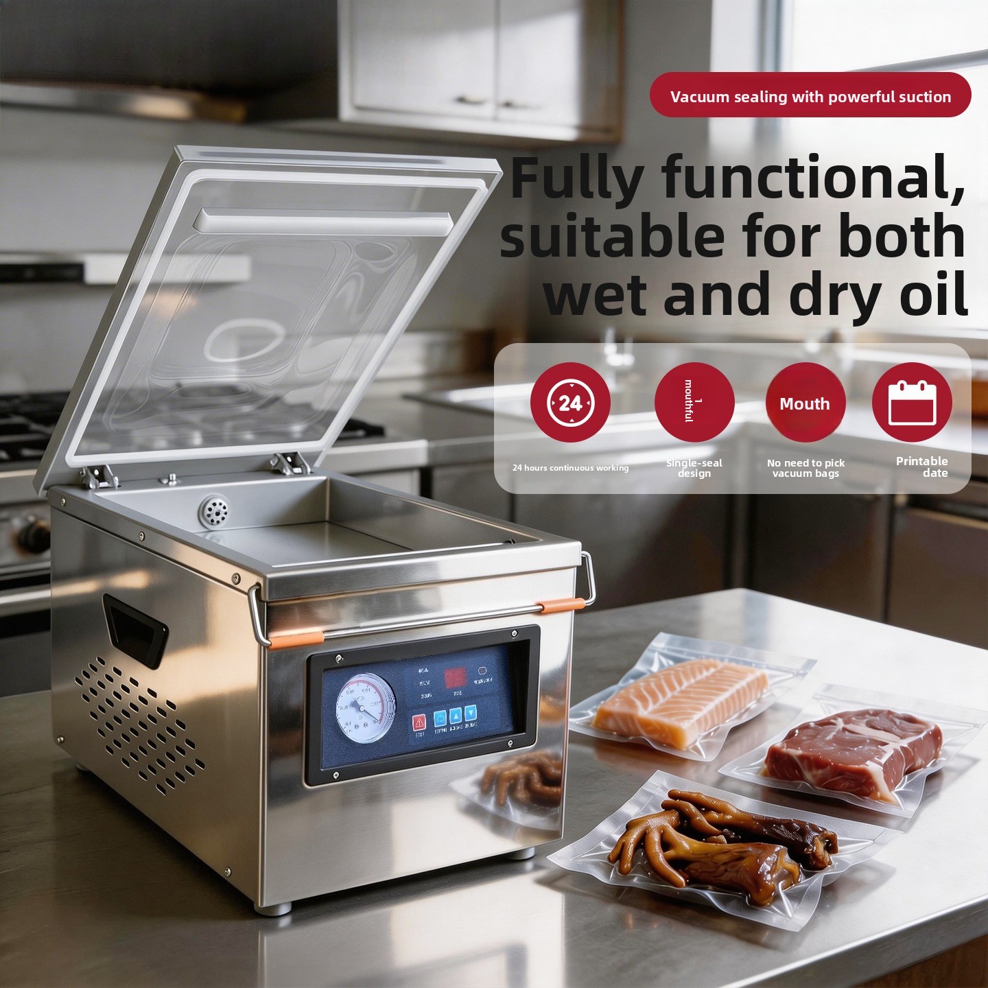 Macchina Sottovuoto per Alimen - Meal Prep Seafood recensione e prezzo