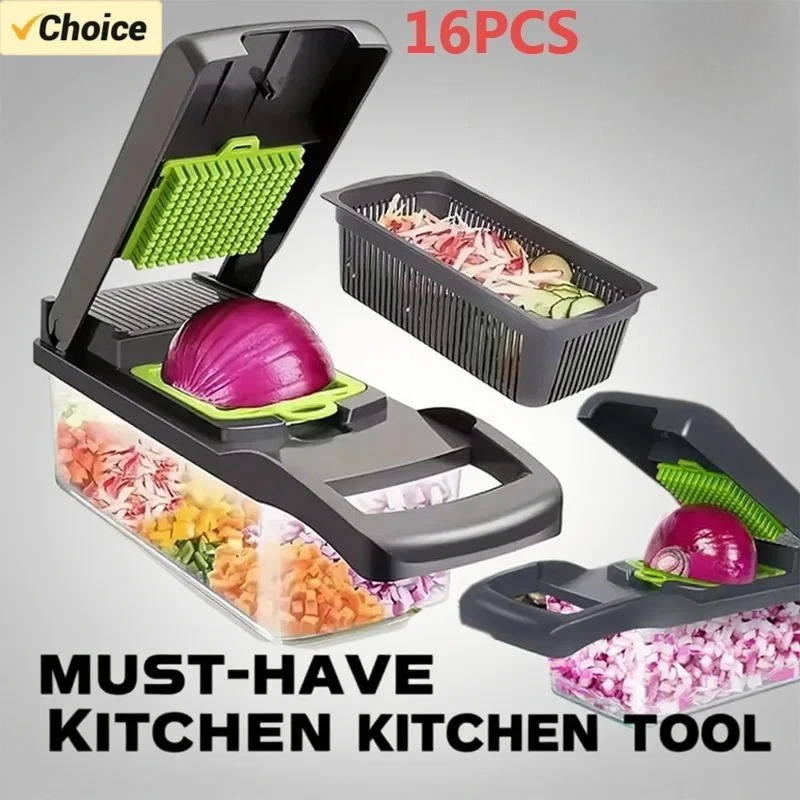 Set 16 Pezzi per Tagliare Frut - Meal Prep Potatoes recensione e prezzo