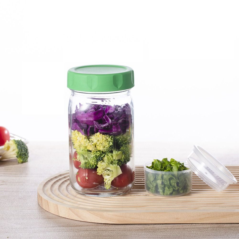 Set di 4 Barattoli in Vetro da - Meal Prep Jar Salad recensione e prezzo