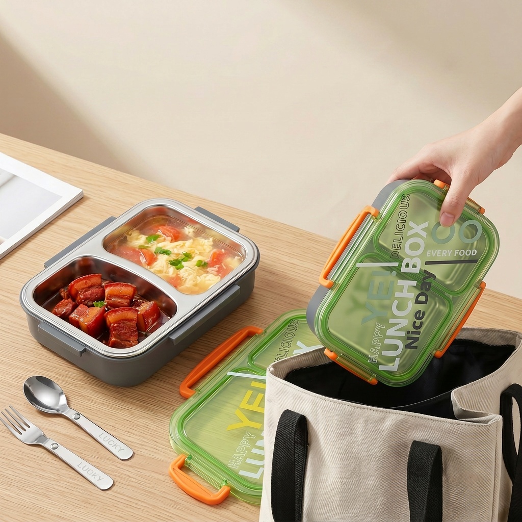 Contenitore per Pranzo in Acci - Meal Preparation recensione e prezzo