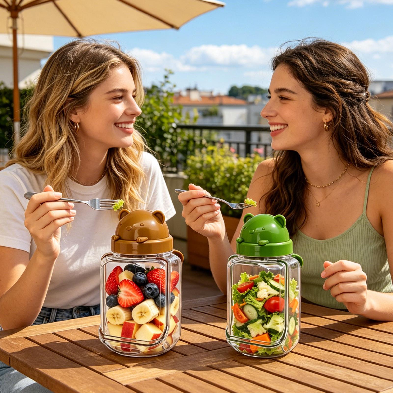Contenitori per la preparazion - Meal Prep Jar Salad recensione e prezzo