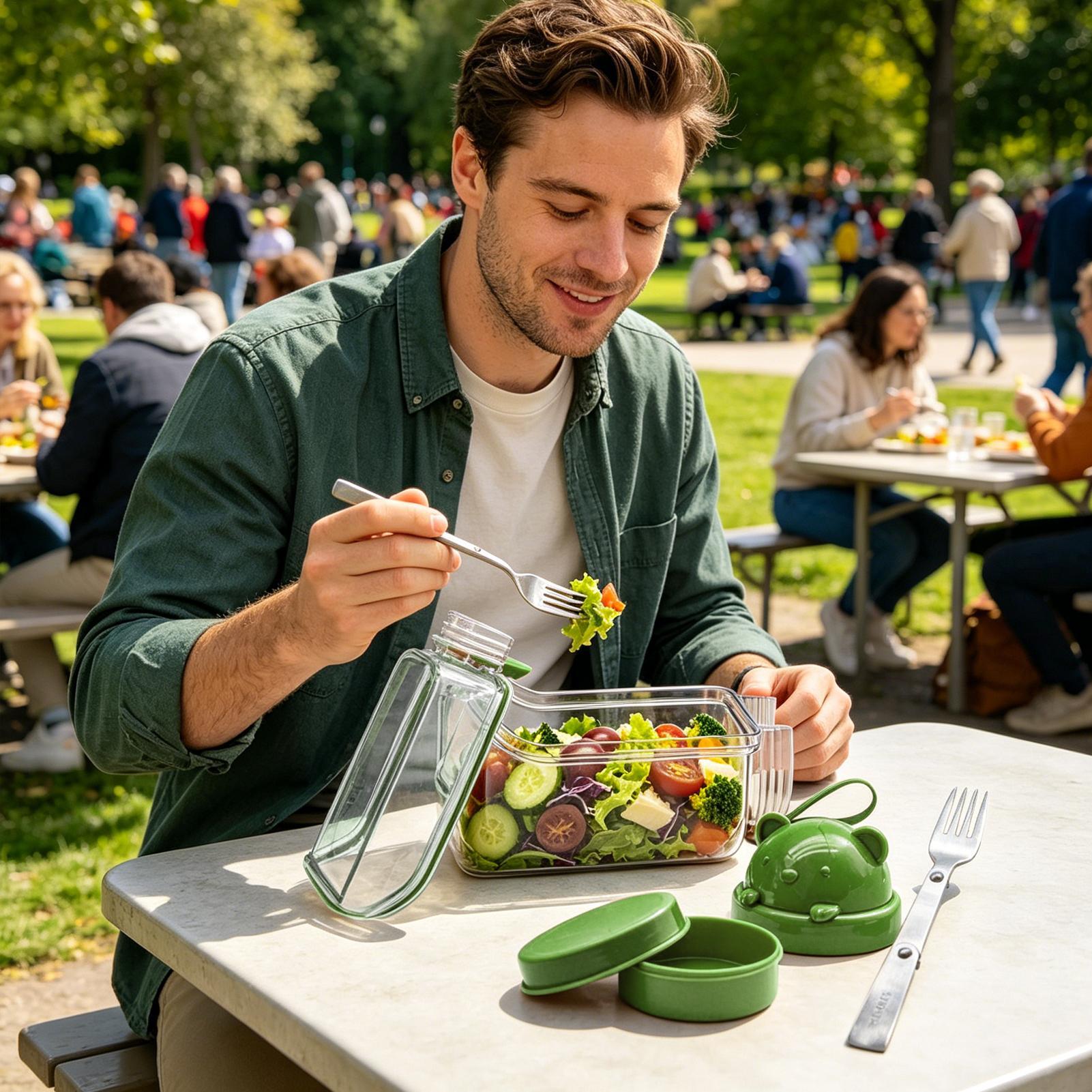 Contenitori per la preparazion - Meal Prep Jar Salad recensione e prezzo