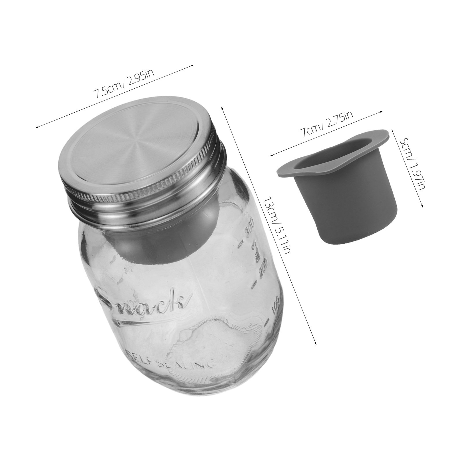 Barattoli in Vetro da 16 Oz pe - Meal Prep Jar Salad recensione e prezzo